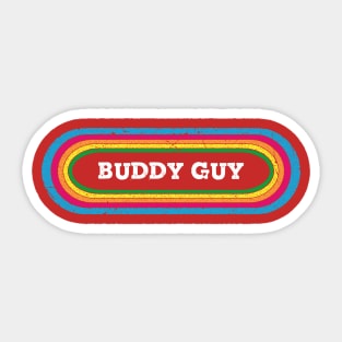 rainbow buddy guy Sticker